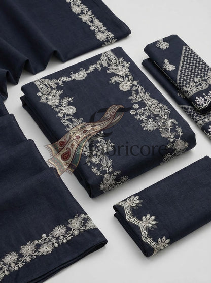 Premium Emb Dhanak 3pc