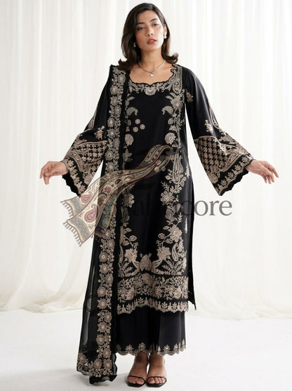 Premium Emb Dhanak 3pc