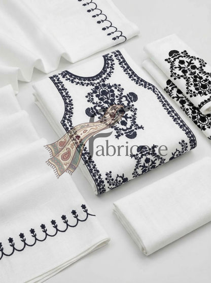 Premium Emb Dhanak 3pc