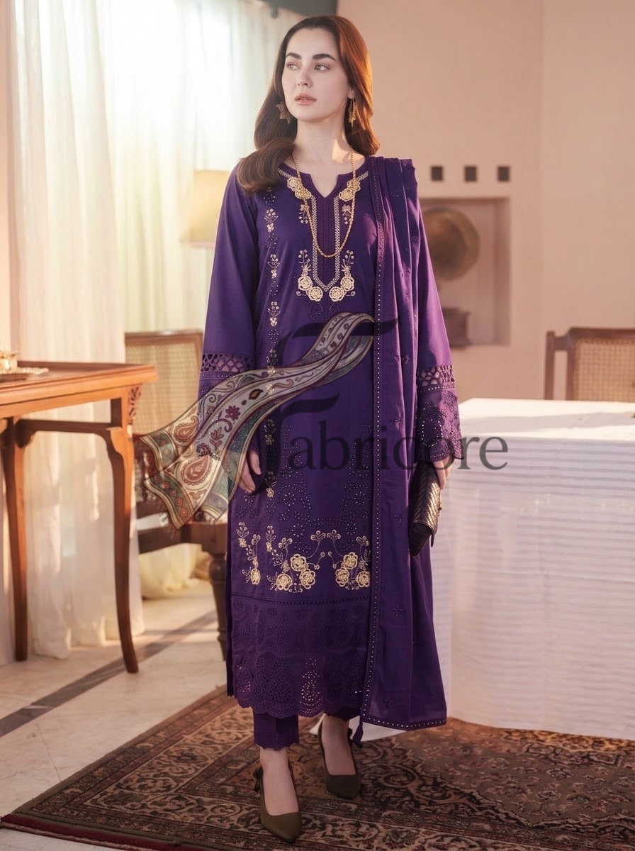 Premium Dhanak 3pc